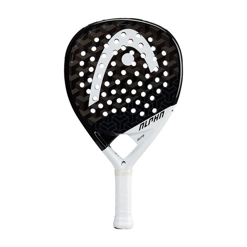 Head Alpha Elite Black/White Rackets Unisex