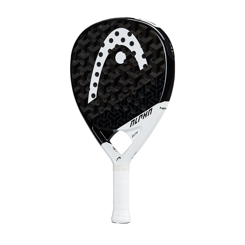 Head Alpha Elite Black/White Rackets Unisex