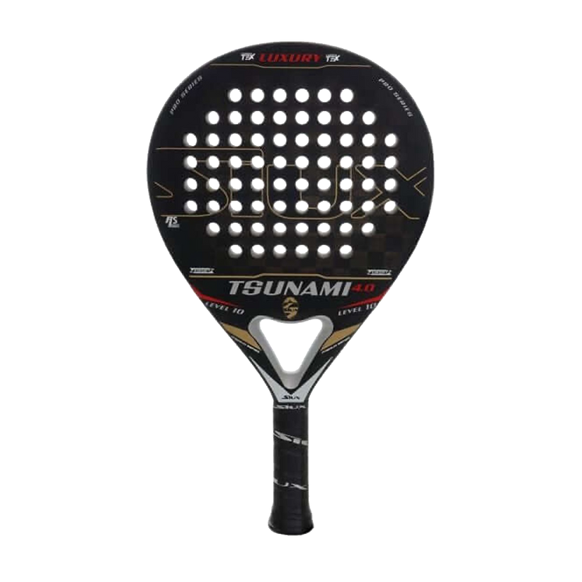 Siux Tsunami Luxury Black/Gold Rackets Unisex