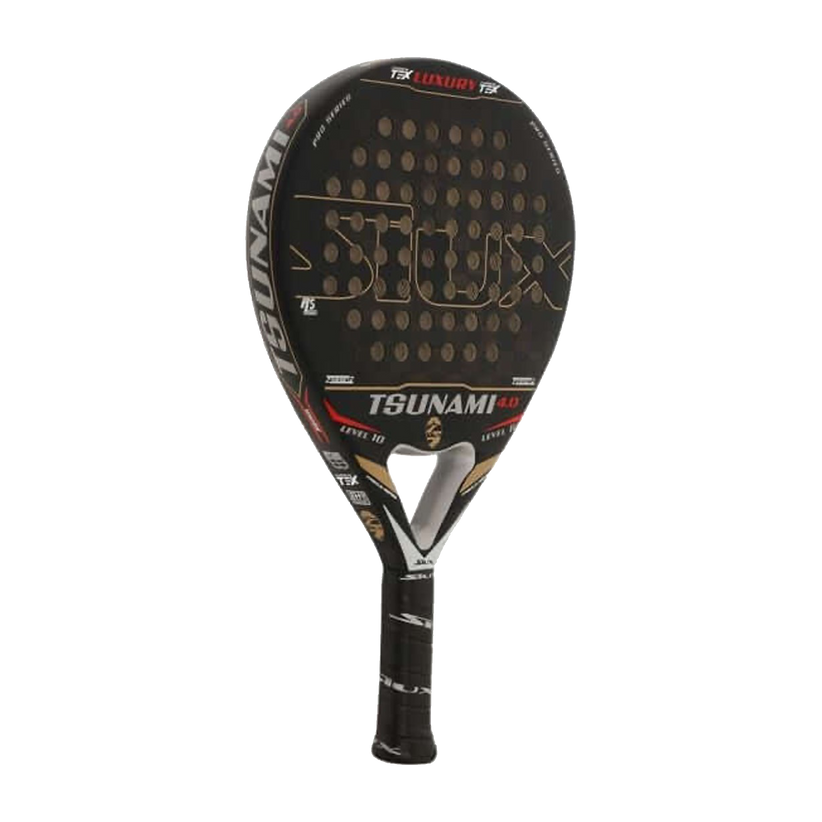 Siux Tsunami Luxury Black/Gold Rackets Unisex